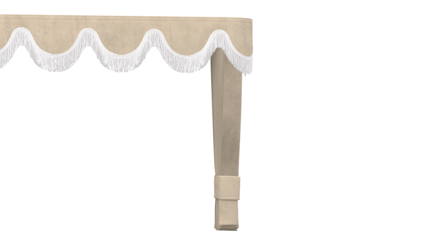 OMNIUS - PREMIUM ZIJGORDIJNEN MET OPHANGBAND EN VOORRAAMBAND